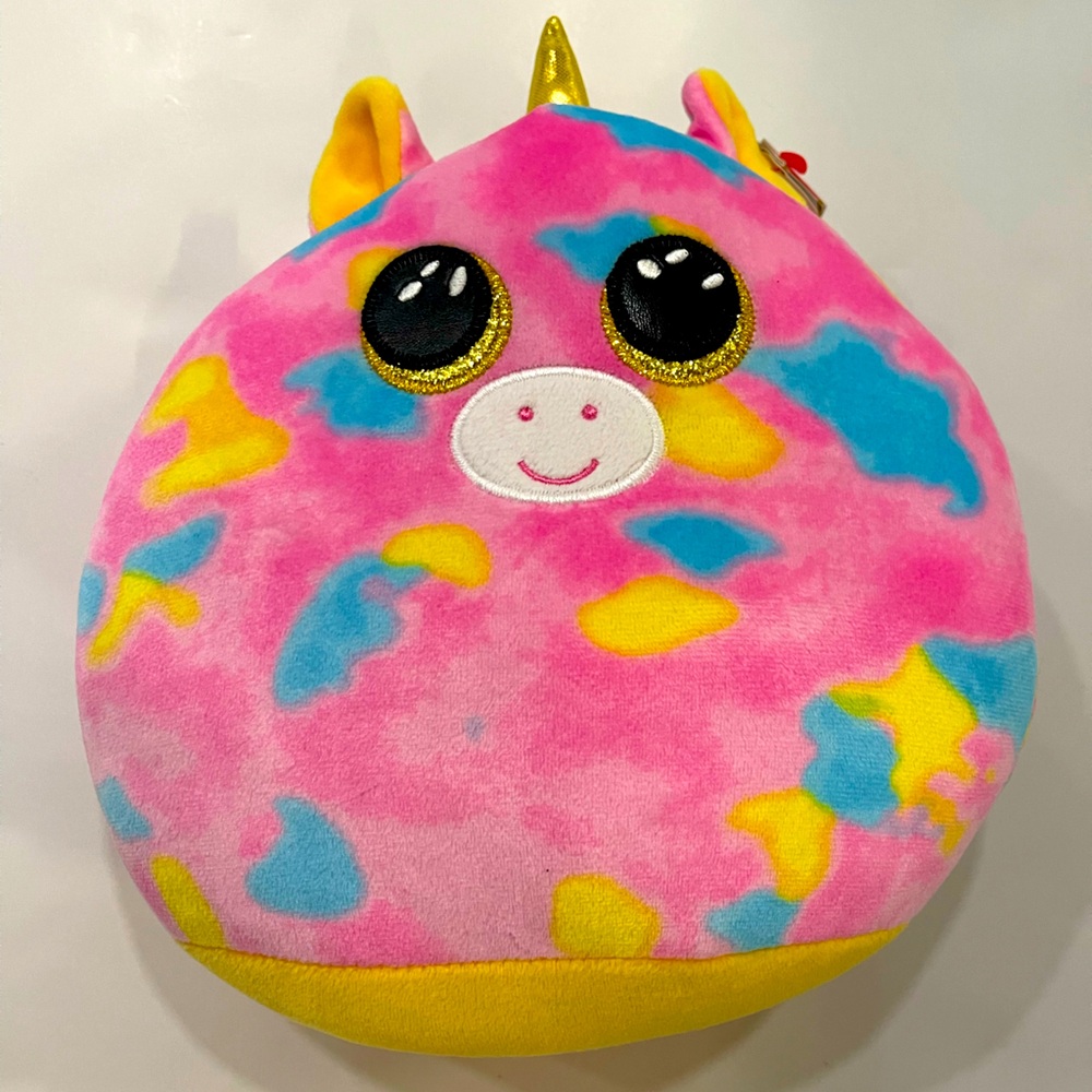 NWT Fantasia 10 inch TY Squish - The Squish-a-boos Collection